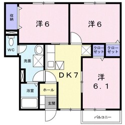 紀三井寺駅 バス15分  布引南下車：停歩3分 1階の物件間取画像